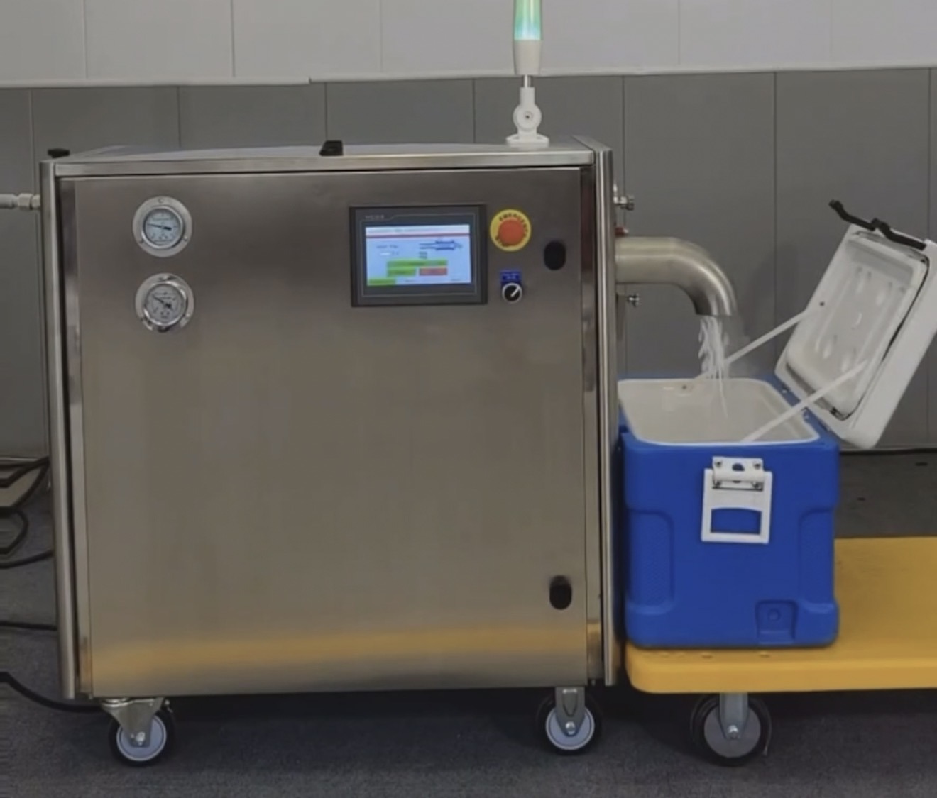 AeroX IceForge 80 Industrial Dry Ice Pelletizer – 3mm & 16mm Pellet Production System - Image 9