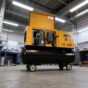 AeroX LP40 10HP Rotary Screw Air Compressor 4-in-1 System, 40 CFM, Single-Phase