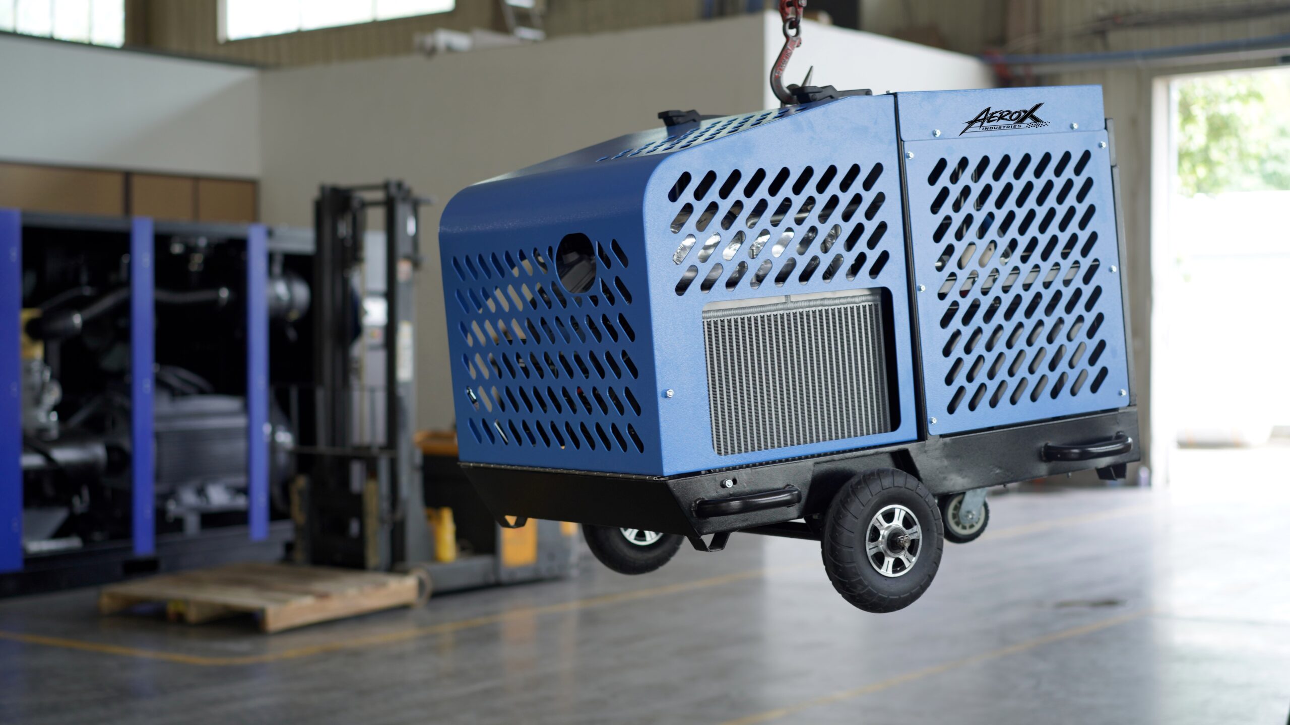 AeroX RS60g 60 CFM Gasoline Rotary Screw Air Compressor – 22HP Honda GX690 – 145 PSI Continuous Duty - Image 11