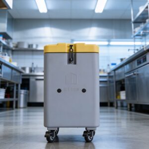 AeroX Vault 110 Vertical Dry Ice Storage Container – 110 lb Capacity